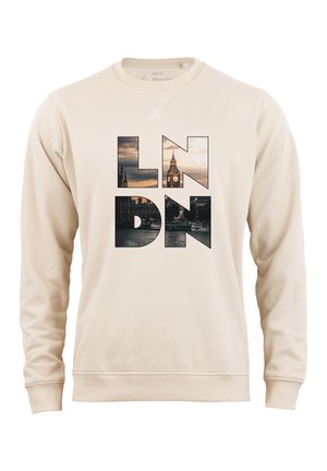 Cotton Prime SKYLINE LONDON -WELTENBUMMLER KOLLEKTION  - Sweatshirt - sand