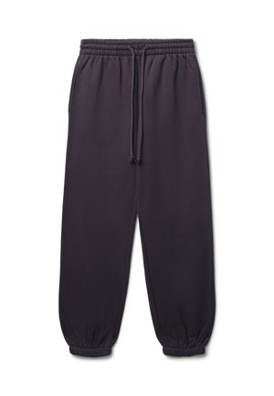 GINNICI BASIC CON ELASTICO - Pantaloni sportivi - marrone scuro