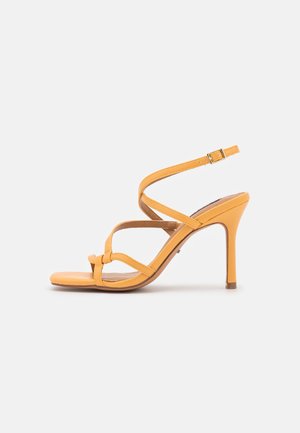 ONLY SHOES Højhælede sandaletter / Højhælede sandaler - yellow