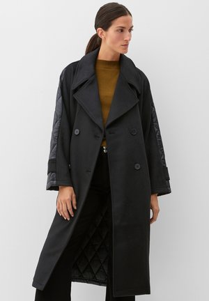 s.Oliver Trenchcoat - black