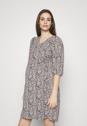MAMALICIOUS MLAZELIA TESS DRESS - Φόρεμα ημέρας - whitecap gray