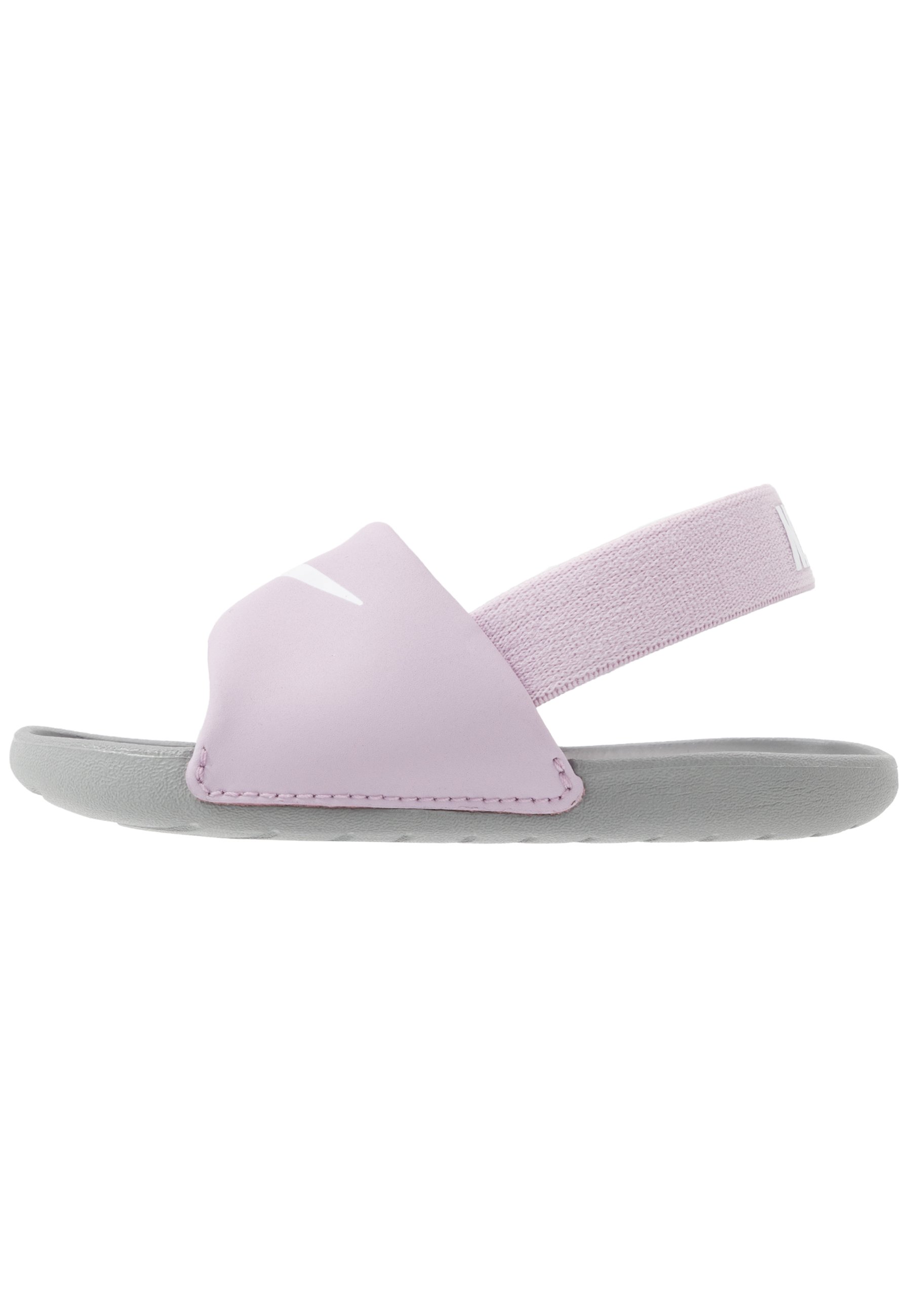 lilac nike slides