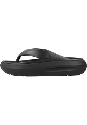 FLATTER FLIP - Sandalias de dedo - schwarz