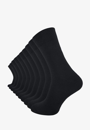 10 PAAR UNISEX - Chaussettes - schwarz