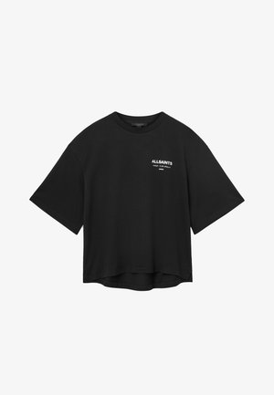 AllSaints UNDER AMELIE TEE - Camiseta estampada - black