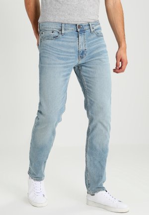 Jeans Straight Leg - light-blue denim