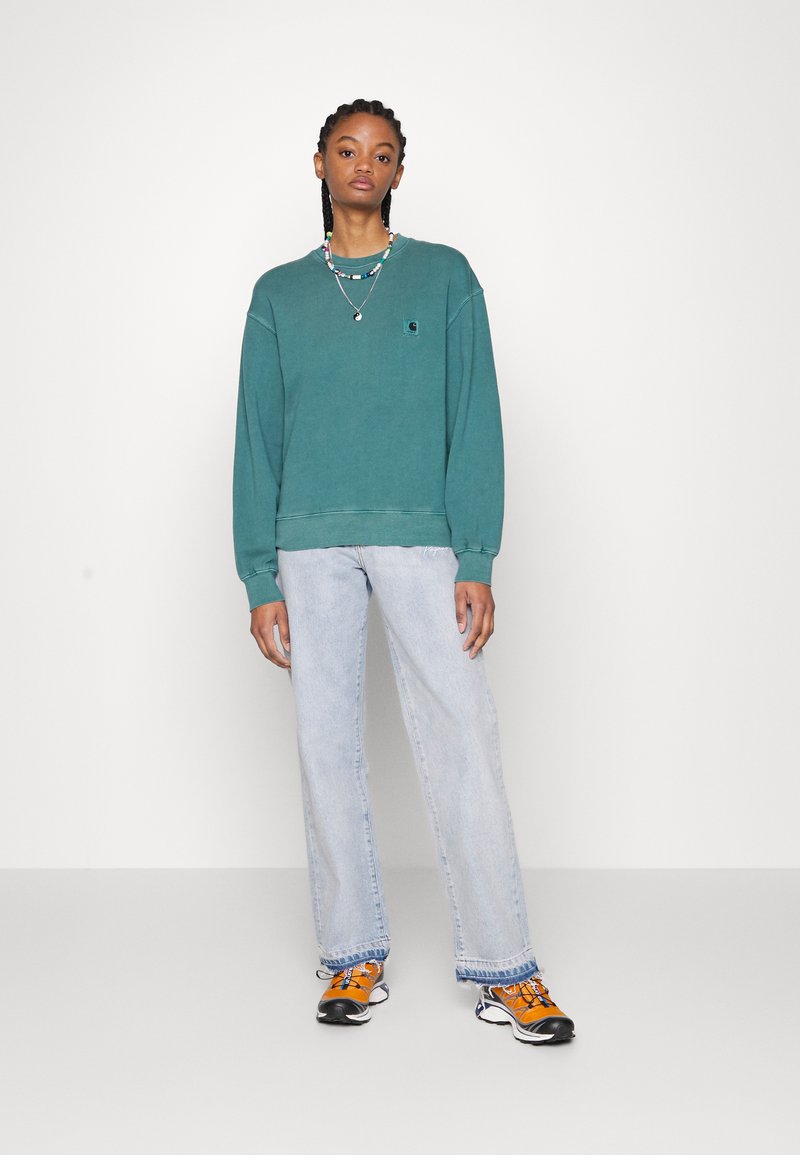 Carhartt WIP NELSON - Sweatshirt - botanic/vert - ZALANDO.FR