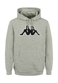 LOGO AIRITI - Džemperis su gobtuvu - md grey mel black