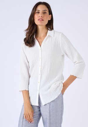 Hemdbluse - blanc cassé