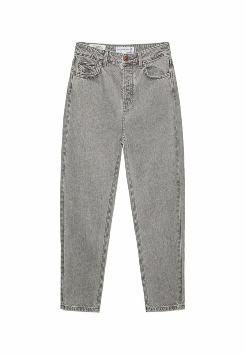 Stradivarius Relaxed fit jeans grijs denim/greydenim