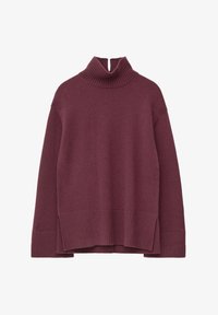 Unselected, burgundy