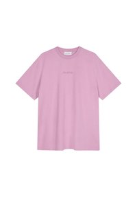OH APRIL POSITIVE - Apdrukāts T-krekls - bright lilac