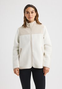 Röhnisch PHOEBE PILE - Fleecejacka - peyote beige