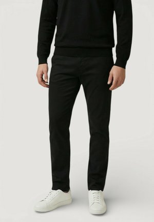 MARK  WITH LOGOED FLAG  - Pantalones - black