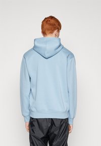 Jordan M J ESS FLC PO - Felpa con cappuccio - blue grey/(white)