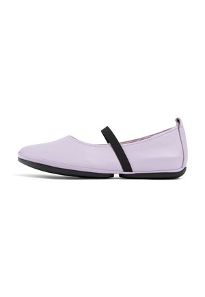 RIGHT NINA - Ballerinat nilkkaremmillä - pastell violett