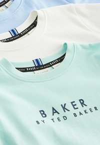 Baker by Ted Baker 3 PACK - Apdrukāts T-krekls - blue white mint