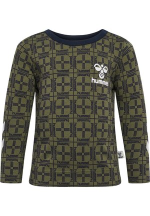 HMLCHECK  - Longsleeve - kalamata