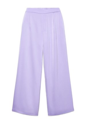 Calliope, PANTALONE LUNGO TINTA UNITA - Pantaloni - glicine