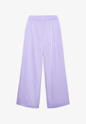 Calliope, PANTALONE LUNGO TINTA UNITA - Pantaloni - glicine