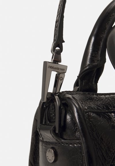 Zadig & Voltaire XS SUNNY VINTAGE PATENT - Taška s příčným popruhem - noir