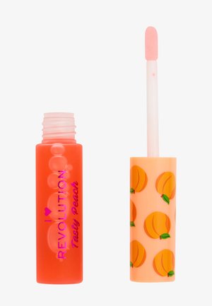 I HEART REVOLUTION TASTY PEACH LIP OIL - Lip stain - sweet peach