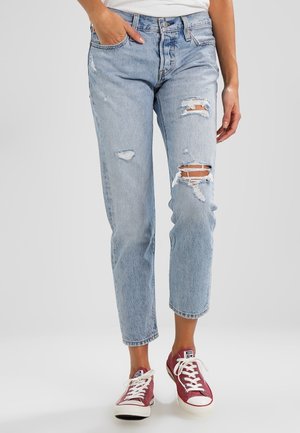 Džíny Relaxed Fit - light-blue denim