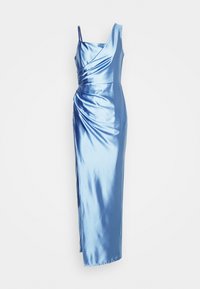 VALENTINES ROMEO ASYMMETRIC MAXI - Trikotāžas kleita - dusty blue