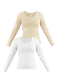 Unausgewählt, beige weiß