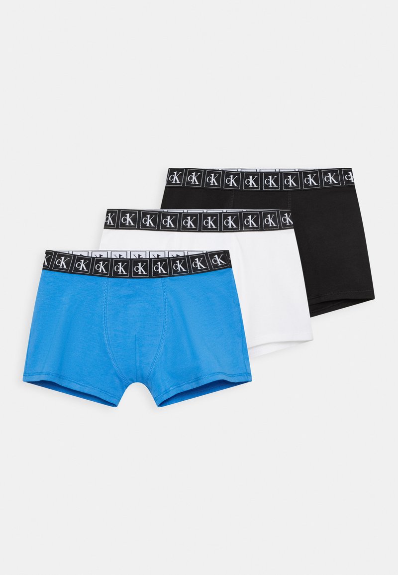 Calvin Klein Underwear TRUNK 3 PACK Panties electricaqua/black