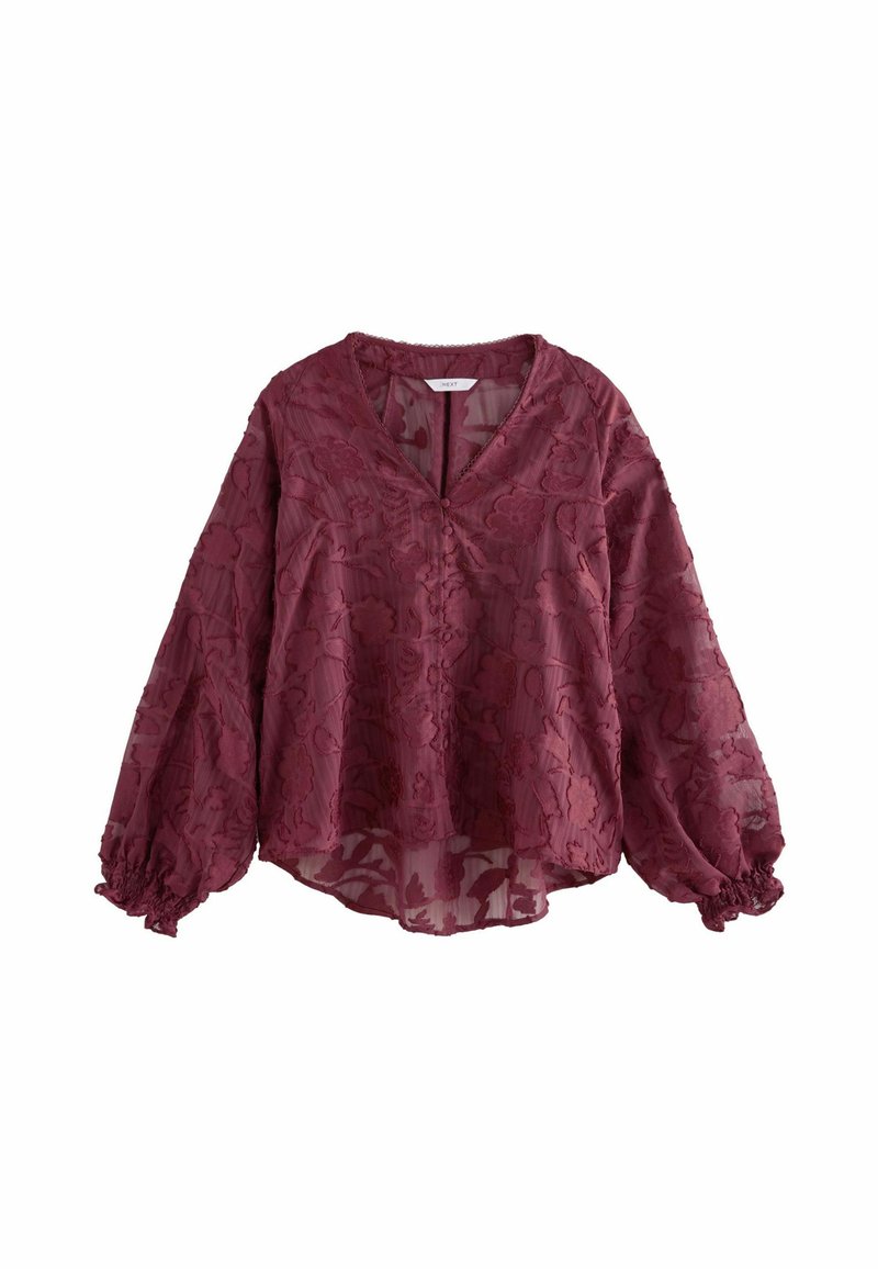Next Blouse - burgundy red/rood - Zalando.nl