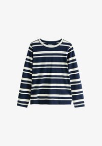 Vybrané, navy white striped