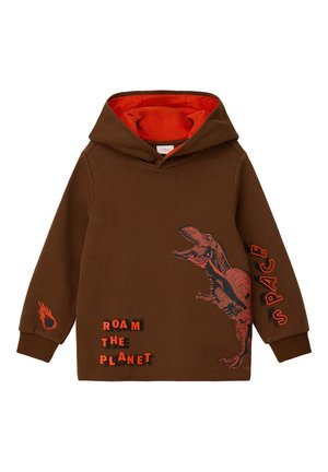 s.Oliver, MIT PASPELIERUNG - Kapuzenpullover - zimt