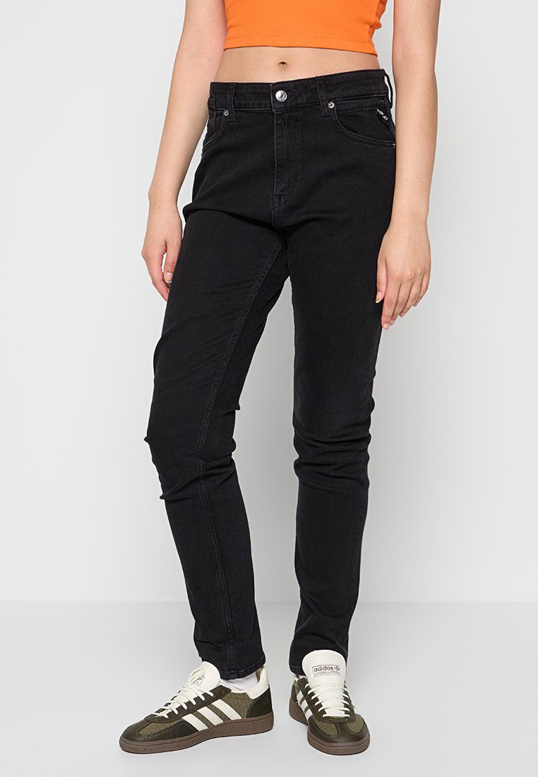 Replay Slim fit jeans zwart Replay Slim fit jeans zwart