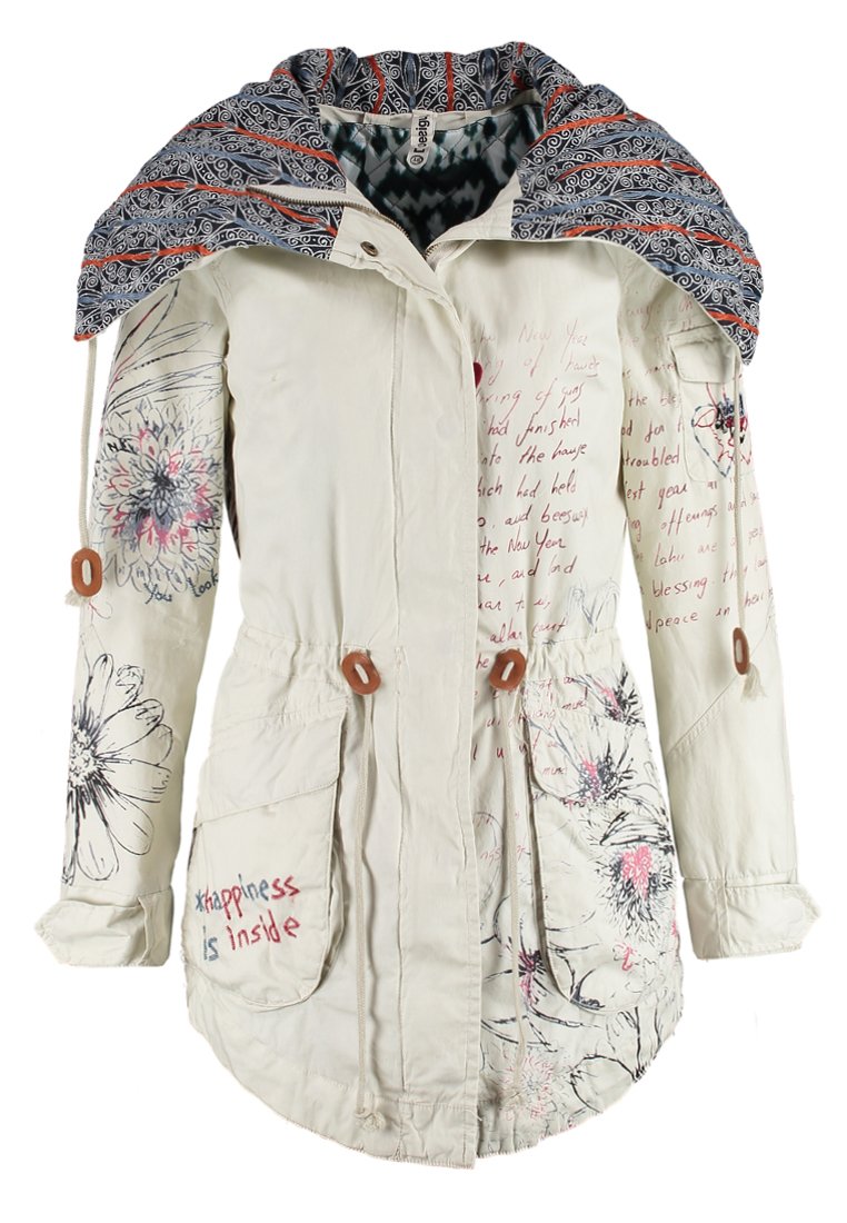 Desigual Parka crème