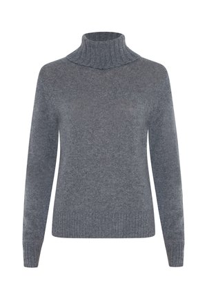 Style Republic ROLLKRAGEN REGULAR - Pullover - grey melange