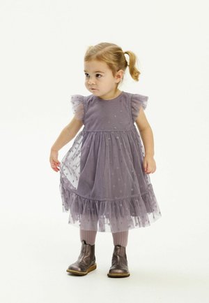 The New Siblings Freizeitkleid - gray ridge aop