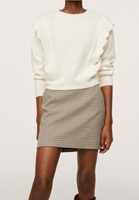 Mango Strickpullover - off-white
