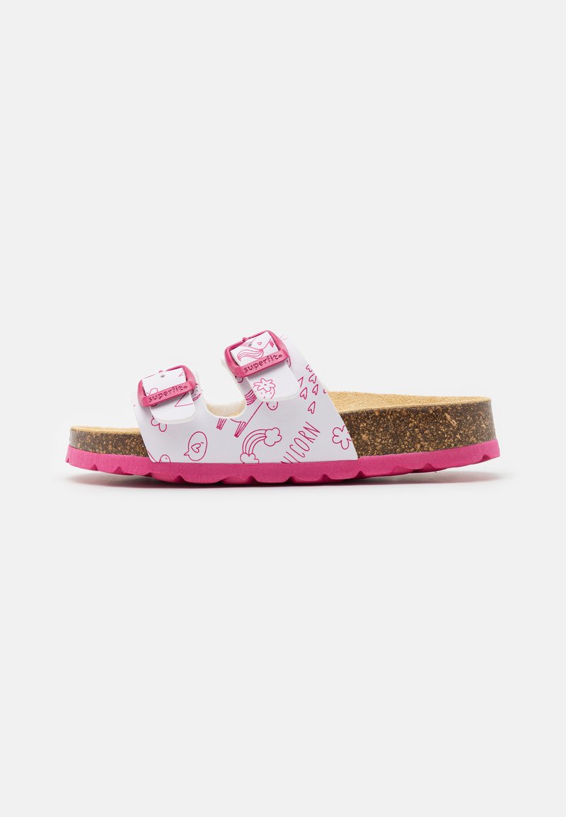 Superfit Papucsok - weiß/pink