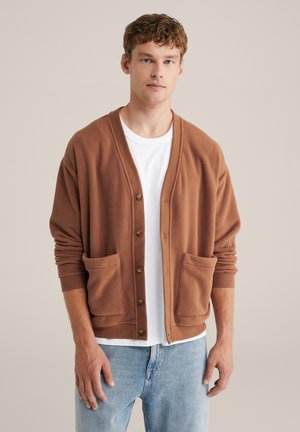 Fleecejakke - cinnamon brown