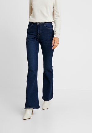 Flared jeans - dark-blue denim