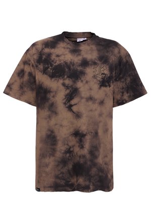 Karl Kani SIGNATURE WASHED TEE - Nyomott mintás póló - anthracite