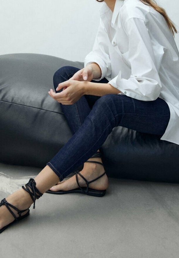 Massimo Dutti Jeans Skinny Fit - dark blue