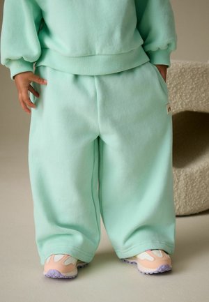Next, WIDE LEG JOGGERS - Tracksuit bottoms - mint green