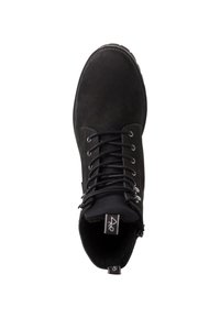 Marco Tozzi BY GUIDO MARIA KRETSCHMER - Fűzős bokacsizmák - black nubuck