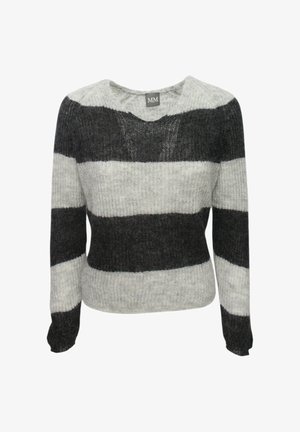 MM by MaxMara, PULLOVER - Maglione - grey black