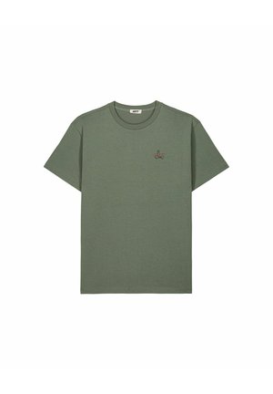 GIROCOLLO UNISEX  SALVIA LIPE - T-Shirt basic - verde
