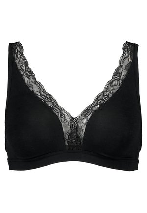 Hanro SOFT CUP - Reggiseno a triangolo - black
