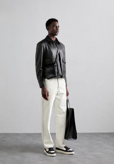 Bally Kožená bunda - black