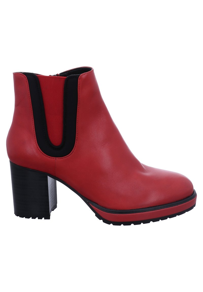 Damen Ankle Boots | Tizian MAURITIUS Ankle Boot rot-kombi/rot - IL44207 Damen Ankle Boots | Tizian MAURITIUS Ankle Boot rot-kombi/rot - IL44207